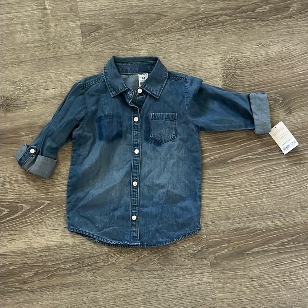 Kids Denim Shirt